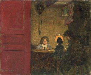 La cena delle bambole, c.1903 da Pierre Bonnard